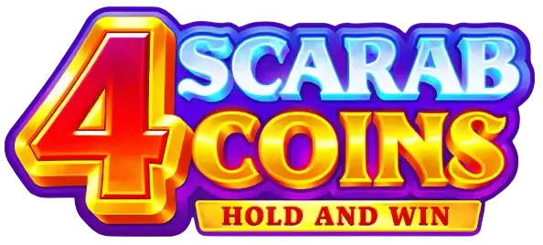4 Scarab Coins slot logo