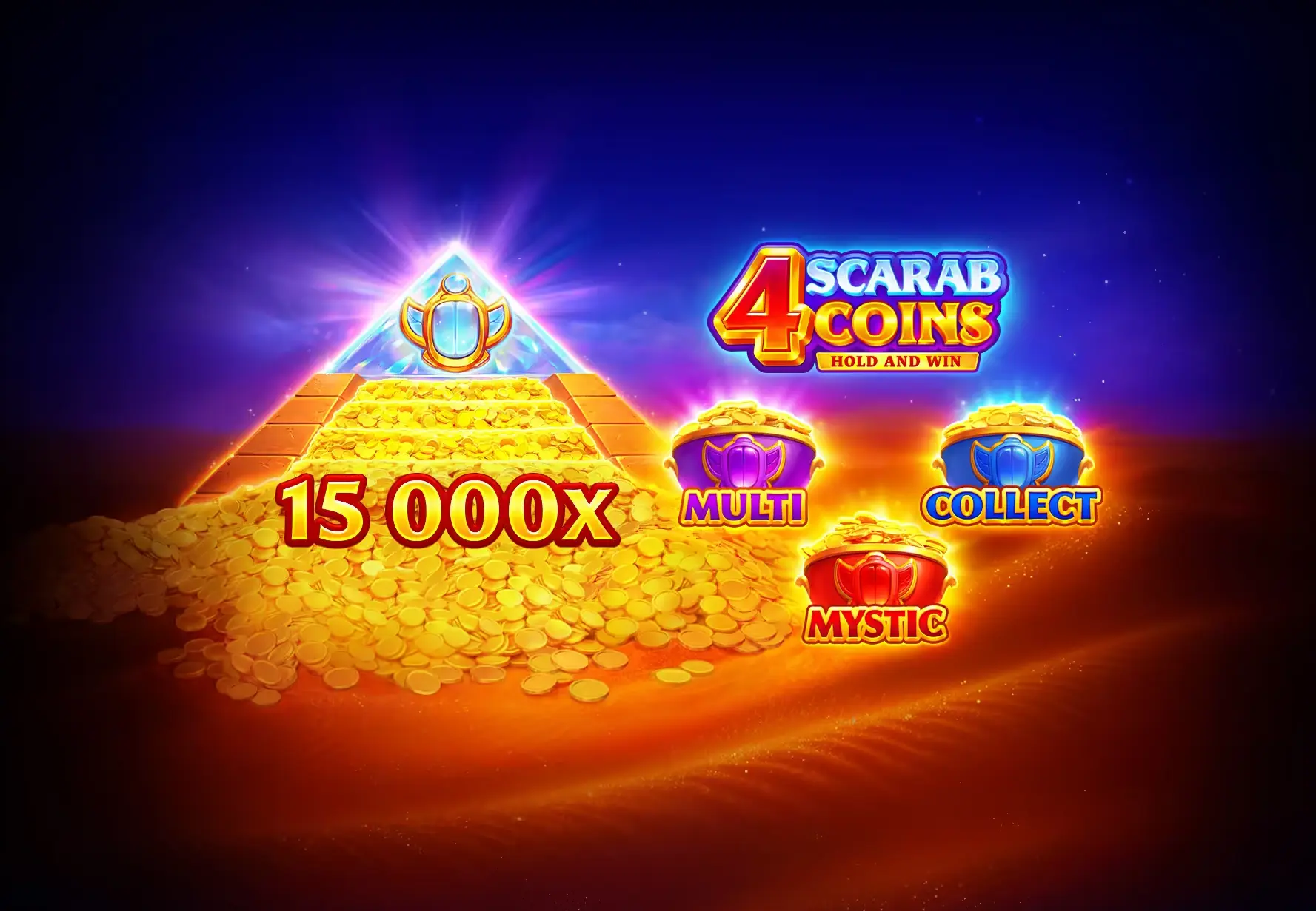 4 Scarab Coins slot
